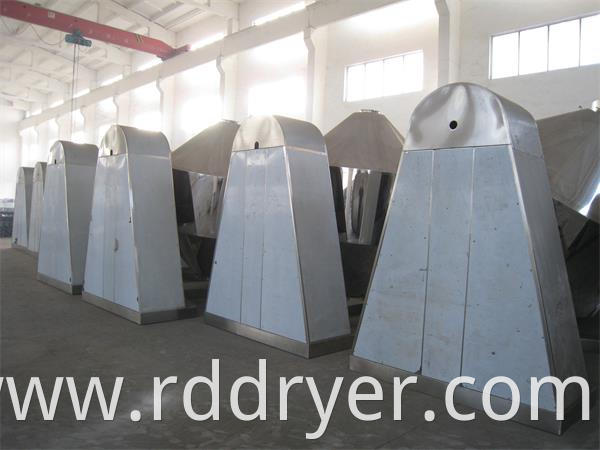 Dynamic Double Cone Rotating Vacuum Drying Machine